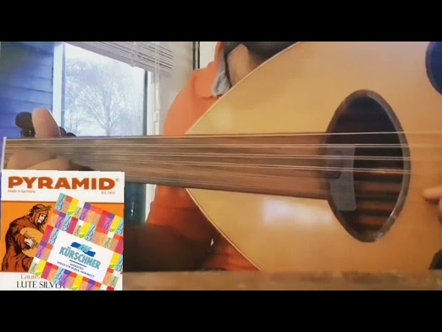 توليفة بيراميد لوت+كرشنر دوزان فا-فا عراقي 11وتر نايلون + فضة ابيض