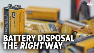 How to dispose of your dead batteries the right way