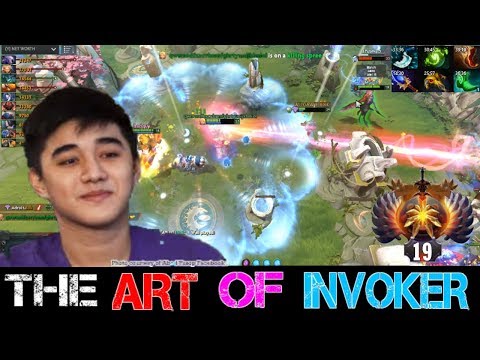 ABED INVOKER WITH TIMS PHOENIX && FOREV AXE - WHAT A HAND YOU HAVE ABED DOTA 2