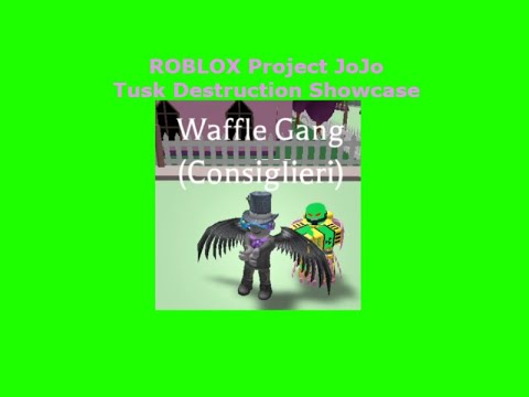 Tusk Destruction Showcase | ROBLOX Project JoJo