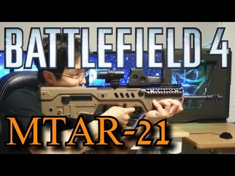 Battlefield 4 MTAR-21 Real Life "Tavor SAR" and In-Game Weapon Review