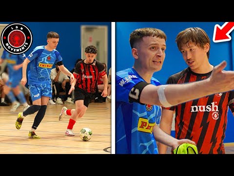 I Played in a PRO FUTSAL MATCH & I Had a BIG FIGHT! (4 RED CARDS)