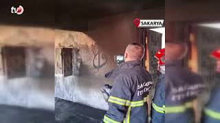 İbadete Yeni Açılan Camide Çıkan Yangın Söndürüldü