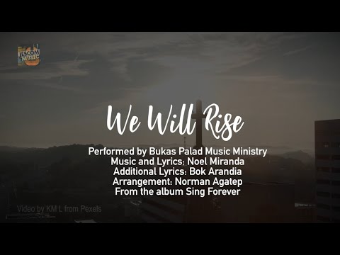 WE WILL RISE | Bukas Palad Music Ministry (Lyric Video)