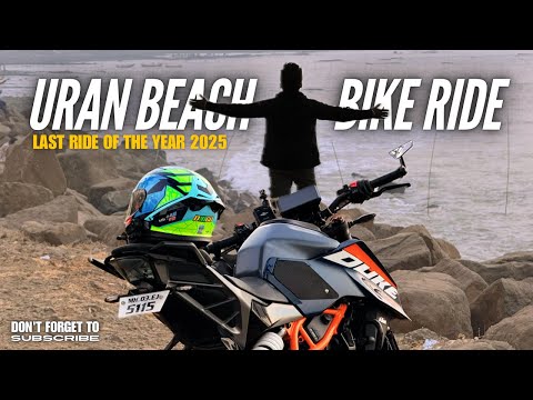 Last Ride of 2025 - Epic Send-off at Uran Beach