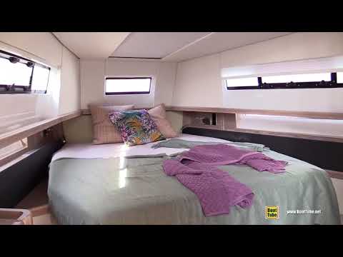 2019 Fjord 44 Open Yacht   Deck and Interior Walkaround   2018 Cannes Yachting Festival