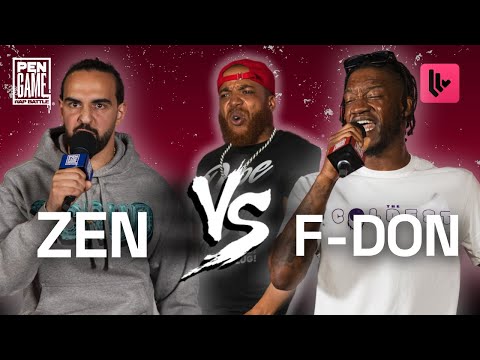 ZEN vs F-DON | PenGame Rap Battle 2025