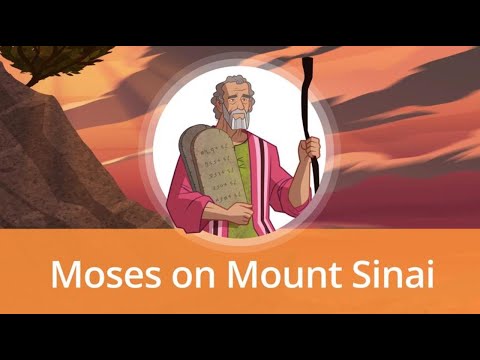 Moses on Mount Sinai | Old Testament Stories for Kids