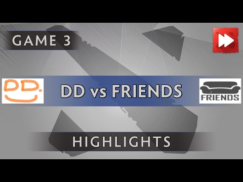 DD.Dota vs Friends [Game 3] ProDotA Cup Series by Azubu.tv - Dota Highlights