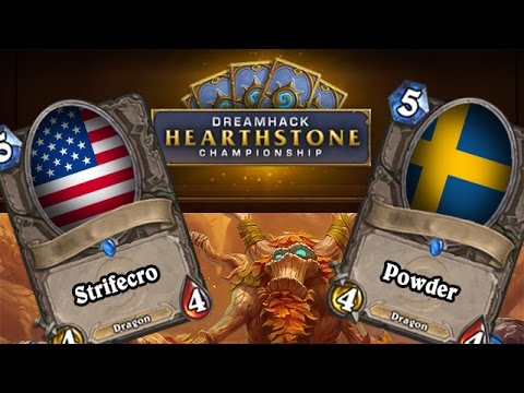 Strifecro vs Powder - Groupe A - DreamHack Winter Hearthstone World Championship 2014 - FR