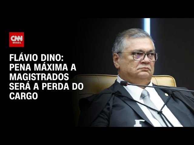 Flávio Dino proíbe aposentadoria compulsória como pena máxima a magistrados | CNN 360º
