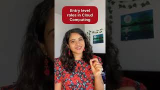 Entry level positions in Cloud computing ✨🎉