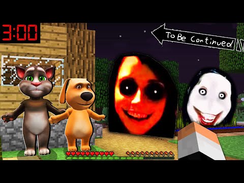 JEFF THE KILLER NEXTBOT AND JANE THE KILLER CHASED ME in Minecraft - Gameplay - Coffin Meme