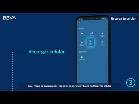 ¿Cómo recargo mi celular? - Nueva App BBVA