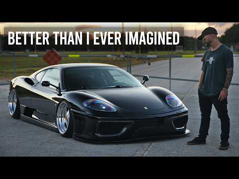My Ferrari 360 build is DONE! N-GT (GT2) BODY KIT INSTALL!