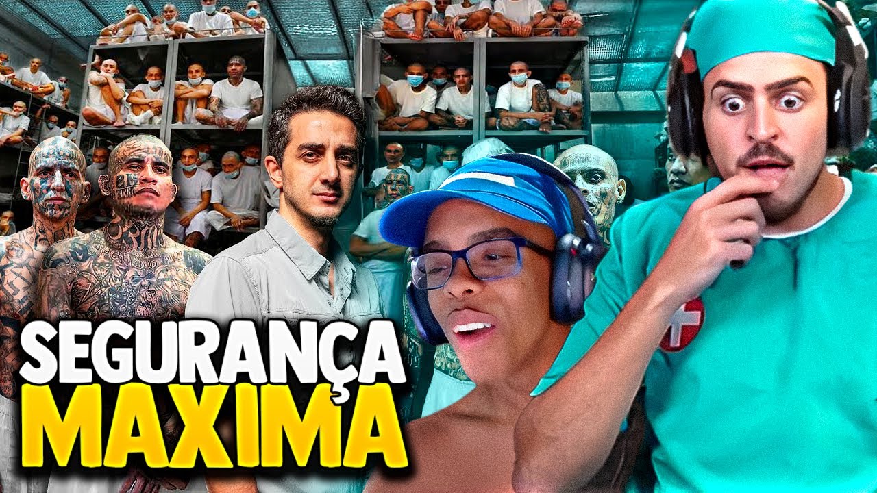 JON VLOGS REAGE: A PRISÃO MAIS SEGURA DO MUNDO (OS MAIORES CRIMINOSOS ESTÃO AQUI) ft BOCA DE 09