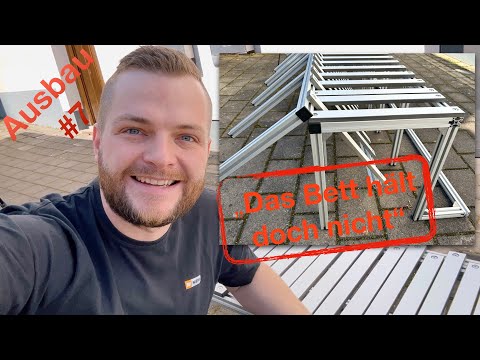 Camper Kastenanhänger Anhängerausbau Bank mit Bettfunktion im Tomplan TFS360 - TreblaTube