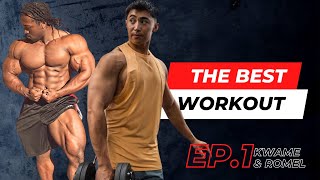 Explosive Chest and Back Workout - Kwame Duah and Romel Cuadra take on an epic workout