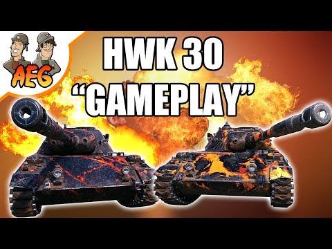 HWK 30 - Tier 8 German Light Tank "GAMEPLAY"