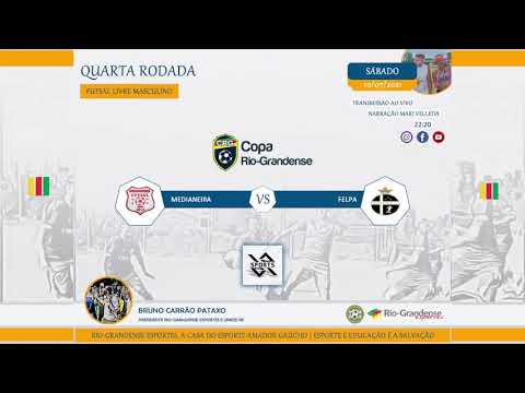 Quarta rodada Copa Rio-Grandense futsal 2021 - Medianeira x Felpa