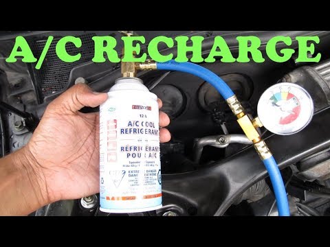 How to Recharge an A/C System