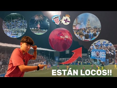 Los ULTRAS del DEPORTIVO invaden LUGO!!🔥⚠️ ||DERBI GALLEGO 2023|| VLOG Lugo-Deportivo⚽