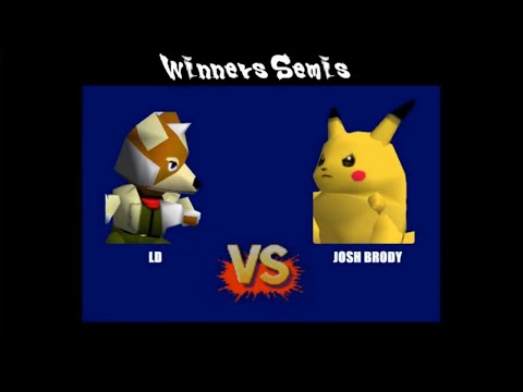 SNOSA IV - Josh Brody (Pikachu) Vs. LD (Fox) Super Smash Bros. Winners Semis
