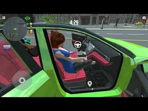 Toyota car simulator japan -Drivein the city with passengers -Android Gameplay