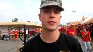 Iowa State ROTC Cadet James Adams