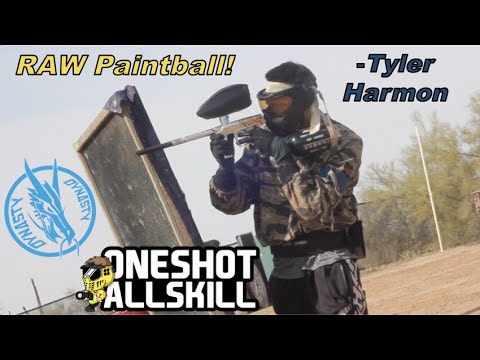 Raw Paintball footage, Tyler Harmon of Dynasty, 7 Man Mech!