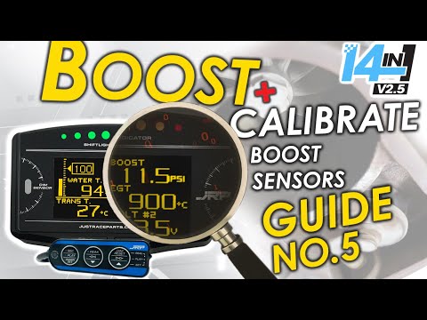 JRP 14in1 Multi Gauge Guide No.5 – Boost Sensor Calibration