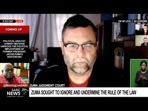 Analysis on former President Jacob Zuma's 15 months jail sentence