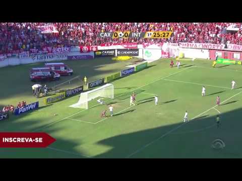 Caxias 1x0 internacional gol pênalti