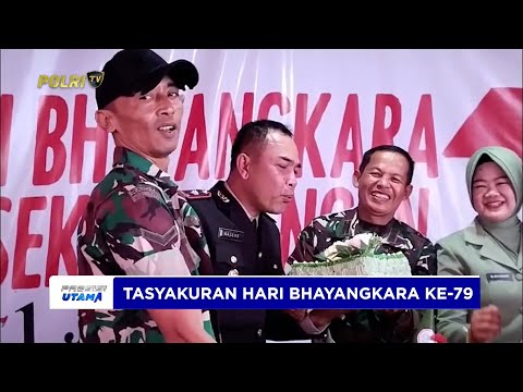 POLSEK LIMBANGAN GARUT LAKSANAKAN TASYAKURAN HARI BHAYANGKARA KE-79