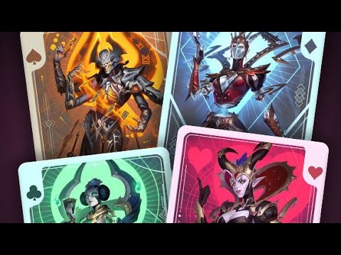 [SMITE] TIER 5 IZANAMI ❤️♠️♦️♣️ (short video)