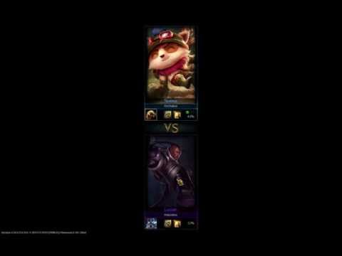 TEEMO vs LUCIAN - 1v1 Random Pick