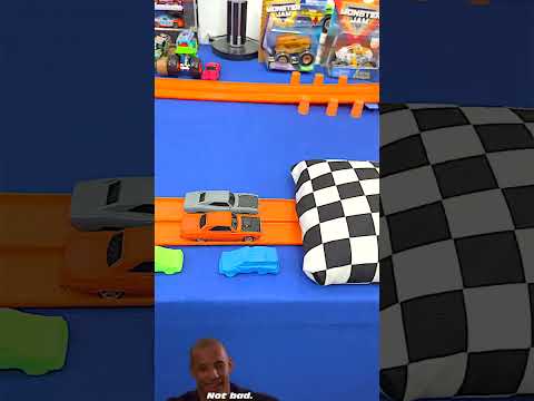 WOW! Fast and Furious “Down & Back” Race - Charger versus Roadrunner - Day 2 #shorts