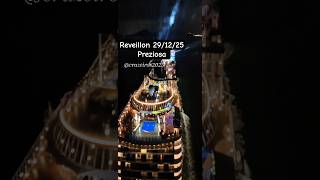 MSC PREZIOSA  29/12/25 cruzeiro Reveillon em Alto Mar navio Santos  @cruzeiros2025  #drone  #shorts