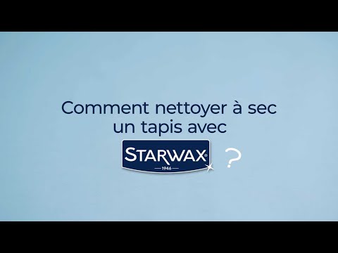 Nettoyeur à sec STARWAX﻿ pour Tapis, Moquette, Sisal