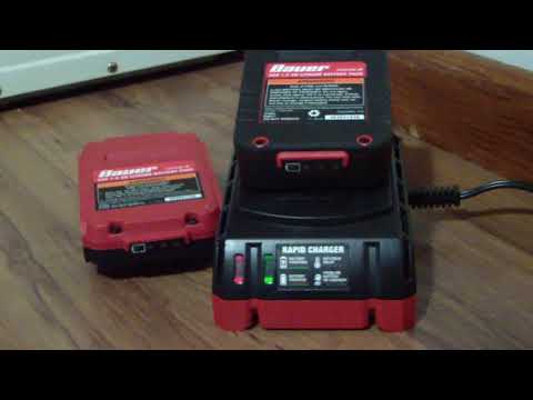 Bauer cordless tools problems with charger