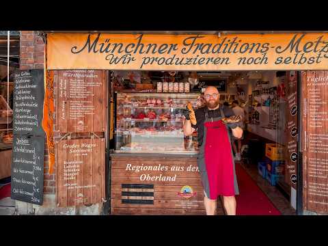 Munich’s Best Food Market: Legendary Leberkäse Sandwich 🇩🇪