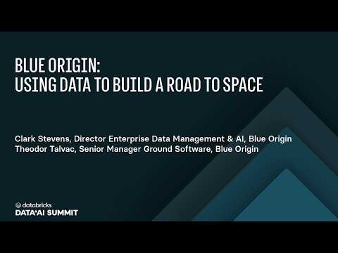 Watch: Databricks for Enterprise AI: Autonomous Satellite Operations at Scale