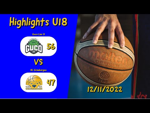 U18 Guco Lier B - BC Grimbergen (recap)