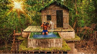The Most Beautiful Bamboo Swimming Pool On Top Roof Building By Clever Bushman