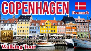 Copenhagen Denmark Walking Tour Part 1 in 4K | Nyhavn, Little Mermaid & Kastellet – April 2025