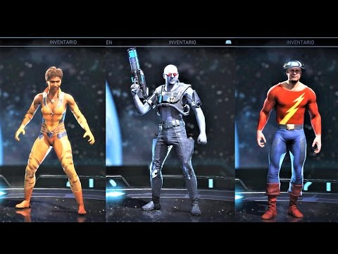 Injustice 2 - Jay Garrick Flash, Vixen, Mr Freeze and MORE!! NEW GEAR RENDERS
