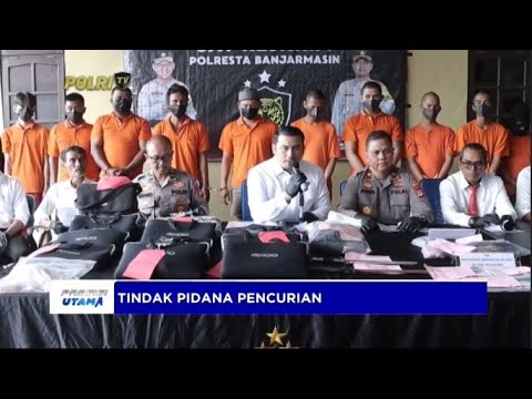 POLRESTA BANJARMASIN TINDAK PIDANA PENCURIAN