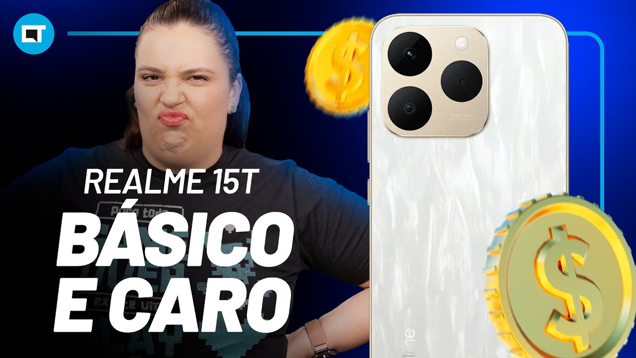 Realme 15T: muito básico e muito caro [ANÁLISE/REVIEW]