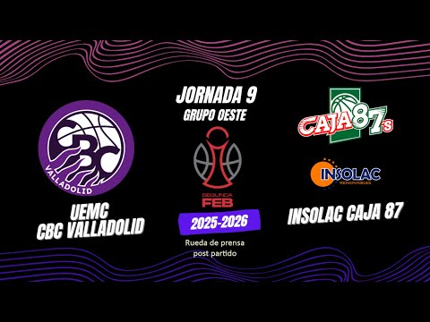 Post partido UEMC CBC Valladolid Vs Insolac Caja 87 #Jornada9 #SegundaFEB