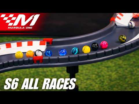 Marble Race: ALL RACES of Marbula One Season 6
